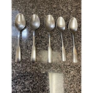 5 Oneida Spoons W.M.A. Rogers‎ Stainless